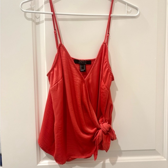Y2K Rust Satin Camisole - Picture 1 of 3